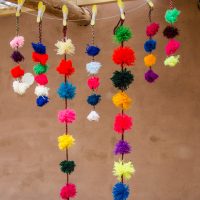 PP-013 Colorful Seventeen Pom-Pom Strand
