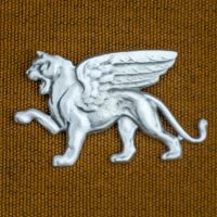 P-Lion Winged Lion Pin